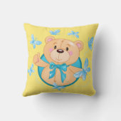 Baby Boy Bear Kissen (Rückseite)