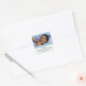 Baby Boy Birth Announcement Sticker (Umschlag)
