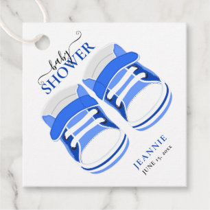 BABY BOY BLAUE HINTERN BABY SHOWER GESCHENKANHÄNGER