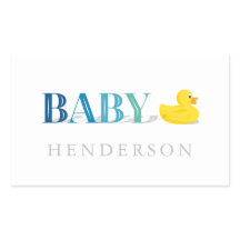 Baby Boy Blue Aquamarin Rubber Duck Baby Duck Gefa