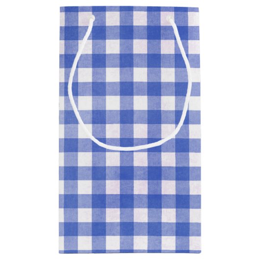 Baby Boy Blue Bear Kleine Geschenktüte (Rückseite)