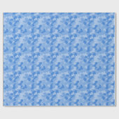 Baby Boy Blue Camouflage Packpapier (Flach)