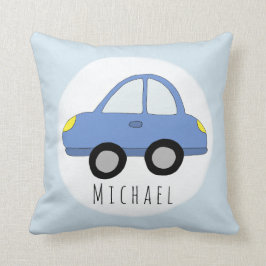 Baby Boy Blue Car Kinderzimmer Kissen