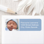 Baby Boy Blue Foto Rücksendeadresse (Insitu)