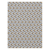 Baby Boy Blue Herz Igel Gemustert Tischdecke (Vorderseite)