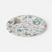 Baby Boy Blue Pappteller (Schrägansicht)