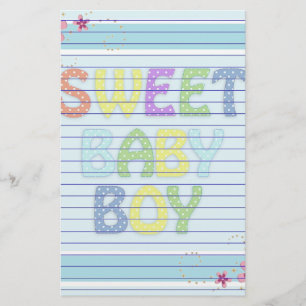 Baby Boy Briefpapier