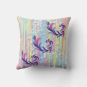 Baby Boy Bubbles & Unicorns Kissen (Rückseite)