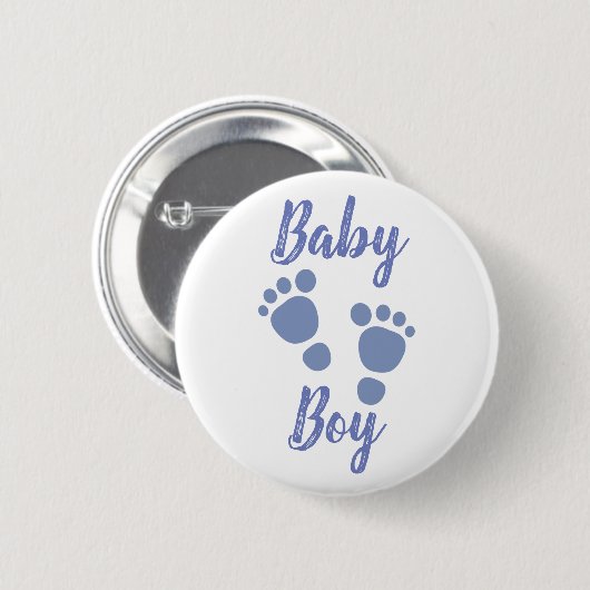 Baby Boy Button (Vorne & Hinten)