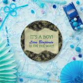 Baby Boy - Camouflage Themed Baby Dusche Pappteller (Party)