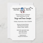 Baby Boy Carpenter Einladung (Vorderseite)