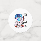 Baby Boy Carpenter Konfetti (Klein Vorderseite)