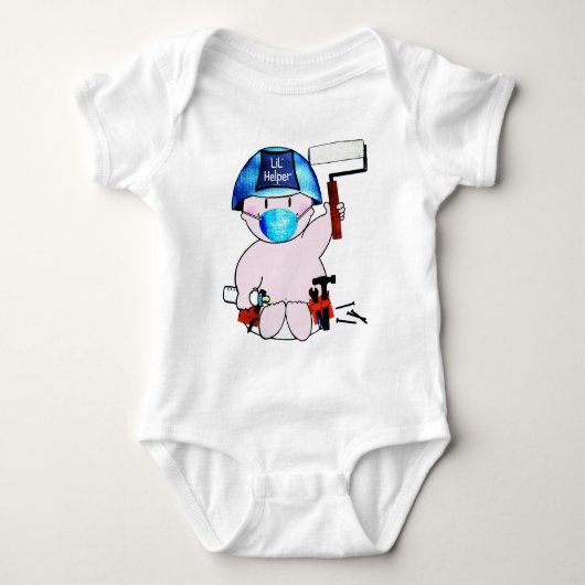 Baby Boy Carpenter Strampler (Vorderseite)