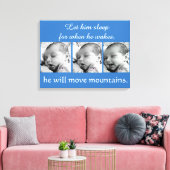 Baby Boy Collage, 3 Fotos Leinwanddruck (Insitu (Wohnzimmer))