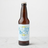 Baby Boy, Country Floral Baby Dusche