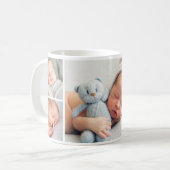 Baby Boy Custom Foto Collage Kaffeetasse (Vorderseite Links)