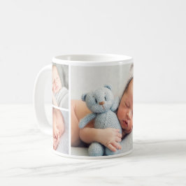 Baby Boy Custom Foto Collage Kaffeetasse