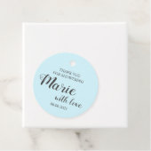 Baby Boy danke Ihnen für die Dusche der Babydusche Geschenkanhänger (Beispiel)