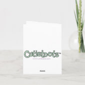 Baby Boy Danky Card Dankeskarte (Rückseite)