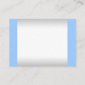 Baby Boy Diaper Raffle Ticket Begleitkarte (Rückseite)