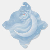 Baby Boy Dusche laden Mondlicht Sterne Wasserfarbe Geschenkschachtel (Ungeklappt)