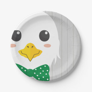 Baby Boy Eagle Green Baby Duschpapier Teller
