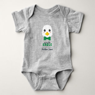 Baby Boy Eagle Green Bodysuit Strampler