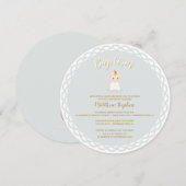 Baby Boy Einladung (Vorne/Hinten)