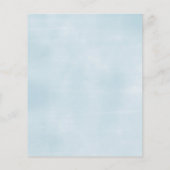 Baby Boy Elephant 1. Geburtstagszeit Kapselkarten (Rückseite)