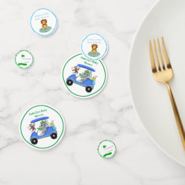 Baby Boy Elephant & Affendusche Konfetti