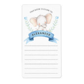 Baby Boy Elephant Buch (Vorne)