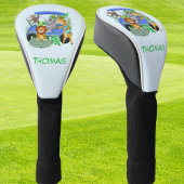 Baby Boy Elephant & Monkey Golf Headcover