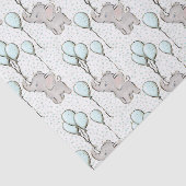 Baby Boy Elephants Seidenpapier (Ausschnitt)