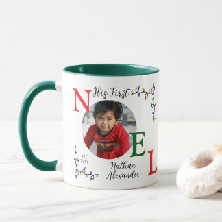 Baby Boy Erste Weihnachtsfeier Erstes Weihnachten  Tasse
