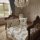 Baby  boy First Christmas Gingerbread Photo & Name Kissen