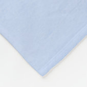 Baby Boy Fleece Blanket mit Foto  (Ecke)