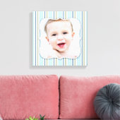 Baby Boy Foto [12x12 Zoll] Leinwanddruck (Insitu (Wohnzimmer))