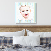Baby Boy Foto [12x12 Zoll] Leinwanddruck (Insitu (Schlafzimmer))