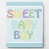 Baby Boy Fotoplatte (Vorderseite)