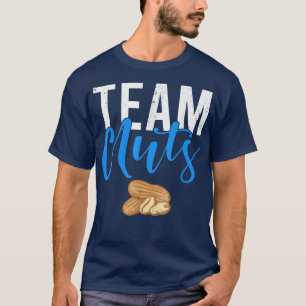 Baby Boy Future Eltern Baby Shower Team Nuts Gend T-Shirt