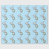 Baby Boy Geschenkpapier (Flach)