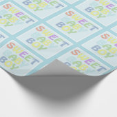 Baby Boy Geschenkpapier (Ecke)