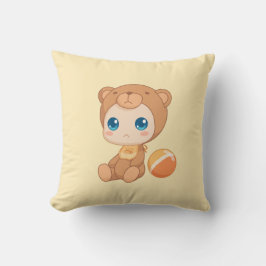 Baby Boy Girl Bear Jumpsuit Kissen