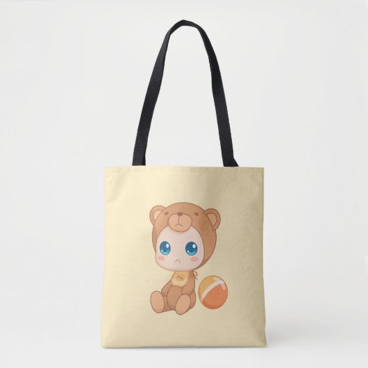Baby Boy Girl Bear Jumpsuit Tasche (Vorderseite)