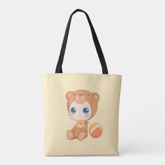 Baby Boy Girl Bear Jumpsuit Tasche (Rückseite)