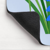 Baby Boy Glockenblumen Blumen Frühling Mousepad (Ecke)