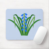 Baby Boy Glockenblumen Blumen Frühling Mousepad (Mit Mouse)