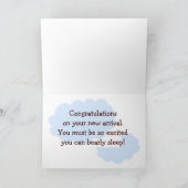 Baby Boy Glückwünsche Karte (Innenseite)