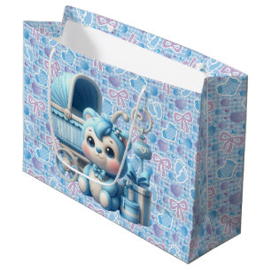 Baby Boy Große Geschenktüte