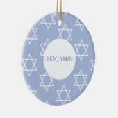 Baby Boy Hebrew Namensfeier Jüdisch Keramik Ornament (Rechts)